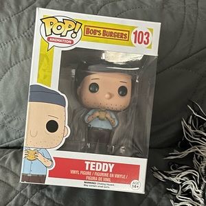 Funko POP Animation: Bob's Burgers - Teddy Action Figure